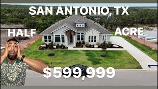 San Antonio TX New Half Acre Homes for Sale [upl. by Ramahs]