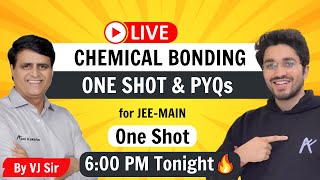 Chemical Bonding  One Shot amp PYQs  By VJ Sir [upl. by Charin]