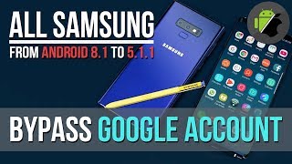 FREE Bypass FRP Google for all Samsung devices by APK Android 81  8  7  6  5 [upl. by Bremser]