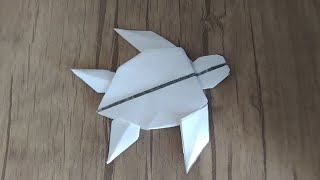 Make a turtle out of paper ORIGAMI  KAMI origami [upl. by Atiuqrehs]