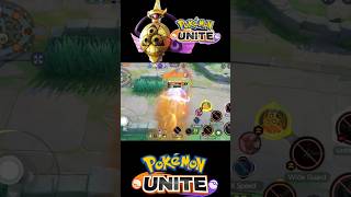 Attackers and speedster should not mess with Allrounders alone aegislash shorts pokemonunite [upl. by Rutherfurd252]