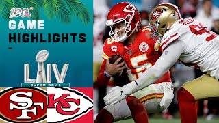 49ers vs Chiefs  Super Bowl LIV Game Highlights [upl. by Amalita306]