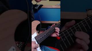 Hammer to fall Guitar Solo Cover [upl. by Arutek855]