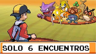 Pokémon pero SOLO tengo 6 ENCUENTROS [upl. by Benilda28]