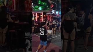 Transgenders on the walking street 😧 Thailand 😜thailand patongphuket transgender [upl. by Nottage70]