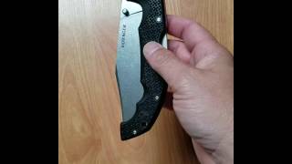 COLD STEEL XL VOYAGER FOLDING KNIFE 5050 SERRATED EXTRA LARGE W REVERSIBLE CLIP  29TXCH [upl. by Warrin]