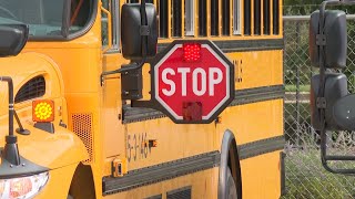 Changes to Fayetteville school bus boarding [upl. by Ahsieni]