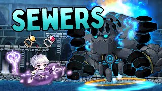 Demon Slayers Sharenian Sewers  Culvert rotation  MapleSEA Aquila [upl. by Onid]