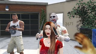 Franklin Save Kamla From Meat Cutters in GTA 5 [upl. by Pandora]