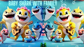 Baby Sharks Jumpy Journey  Baby Shark Doo Doo  Fun Shark Song for Kids 🦈🎶  Little Fish Tales [upl. by Annaohj]