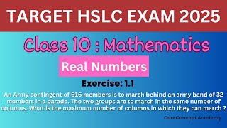 class 10 math ex 11 question 3  Real Number  Finding HCF [upl. by Arlo]