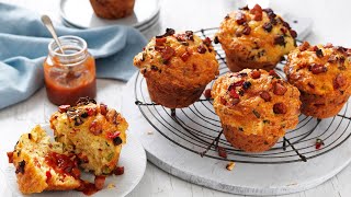 Jumbo Savoury Texas Muffins [upl. by Hesketh]