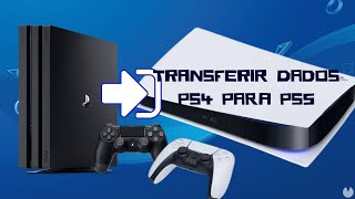 TUTORIAL COMO TRANSFERIR DADOS DO SEU PS4 PARA O SEU PS5 SAVE E JOGOS [upl. by Ariahay]