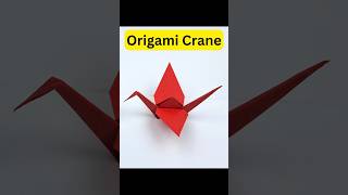 How to make an Origami Crane [upl. by Euqirrne]