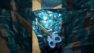 Glitter craft  gift wrapper craft idea 💡  best crafty shorts craft viral trending diy [upl. by Gilbertina335]