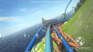 ISLAND COASTER 3D 7d cinema [upl. by Yahsat]