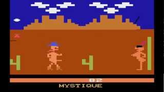 CUSTERS REVENGE PL Atari 2600 Kontrowersyjna gra lat 80tych Tylko dla doroslych [upl. by Seraphine]