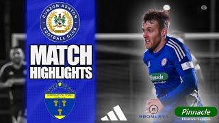 Curzon Ashton 03 Warrington Town  Highlights  Vanarama National League North [upl. by Yasu]