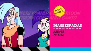 NUEVOS EPISODIOS DE MAGIESPADAS  PROMO  CN ARG [upl. by Enilra36]