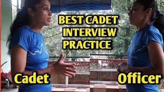 Best Cadet Interview Practice  NCC Training for RDC  BC competition [upl. by Oran]