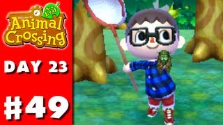 Animal Crossing New Leaf  Part 49  Cicadas Nintendo 3DS Gameplay Walkthrough Day 23 [upl. by Aroc64]