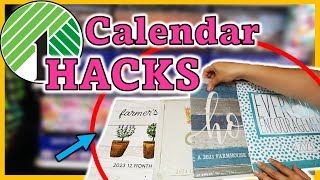 Why everyone is buying CALENDARS from the Dollar Store TOP CALENDAR DIYS to TRY [upl. by Ikaz]