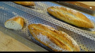 MINI BAGUETTES croustillantes et faciles à faire [upl. by Electra410]