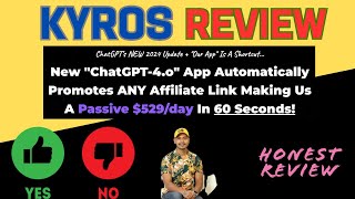 Kyros App Review Real Info  Coupon  Bonuses  OTOS  Billy Darr [upl. by Kolb]