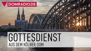 Kapitelsamt am 28 Sonntag im Jahreskreis aus dem Kölner Dom mit Domkapitular Markus Bosbach [upl. by Derraj]