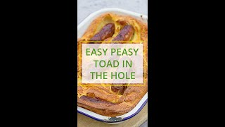 Easy Peasy Toad In The Hole Shorts [upl. by Lyndell]