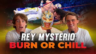 Rey Mysterio vs Dominik Mysterio  Logan Paul In WWE  Burn or Chill Episode 5  reymysterio [upl. by Uah]