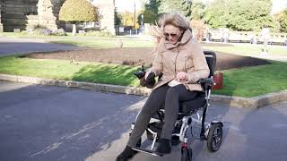 Livewell Instafold Powerchair Electric Wheelchair [upl. by Plumbo]