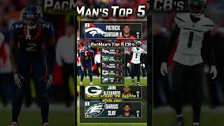 Pacman Jones top 5 corners in the NFL on the Pat Mcafee show football nfl nfltop100 [upl. by Aket987]