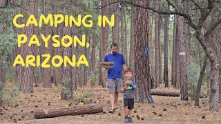 Camping in Payson AZ [upl. by Eimam472]