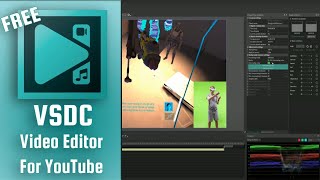 The Best Free YouTube Video Editor VSDC Tutorial [upl. by Nehtiek736]