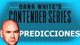 Predicciones  Dana Whites Contender Series 2024 Semana 4 [upl. by Coshow]