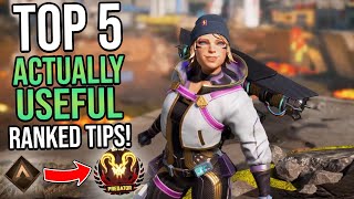 5 ACTUALLY USEFUL Ranked Tips for Apex Legends Season 20 Guide [upl. by Elleirb]