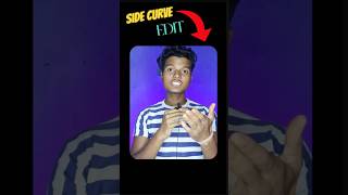 How to edit side curve in capcut 🔥 shorts [upl. by Takeo]