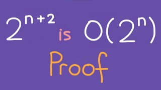 Prove 2n2 is O2n [upl. by Adrianna]