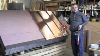 Standing Seam Metal Roofing Installation Basics Part 2 [upl. by Yrrab178]