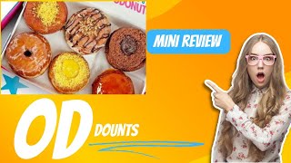 I tried OD Donuts in Gujrat  OD review 2024  Donuts review  Gelato Wich viral foodie review [upl. by Clie]