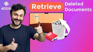 2024 NEW How To Retrieve Deleted Documents On Mac  Recover Word Document From Emptied Trash [upl. by Harima]