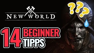 New World Deutsch  14 Beginner Tipps um dir den Start zu erleichtern Tipps Tricks Guide [upl. by Naiviv]