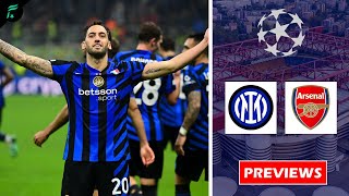 🔴 INTER MILAN 🇮🇹 VS ARSENAL 🏴󠁧󠁢󠁥󠁮󠁧󠁿  Champions League 202425 League Phase Matchday 4 Previews ✅️ [upl. by Yelhsa]