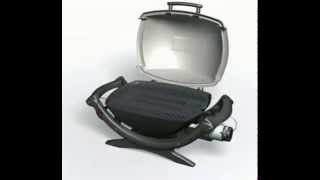 Asador a gas Weber Q 100 [upl. by Crabb]