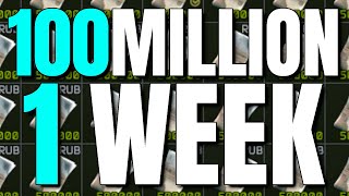 How I Made 100 Million in the 1st Week of Wipe  Escape From Tarkov  Patch 014 [upl. by Lyrpa]