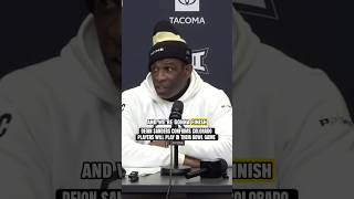 Coach Prime explains why he expects his players to play in Colorado’s bowl game via BuffsTV [upl. by Annalise]