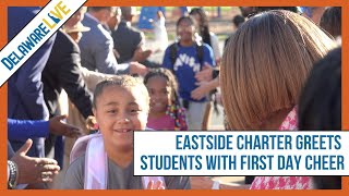 EastSide Charter Greets Students with First Day Cheer [upl. by Learsi]