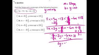 Slopes and Intercepts 5 V2 [upl. by Zoba]