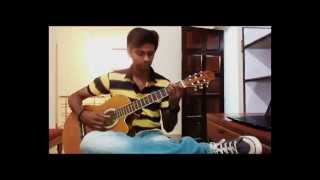 Kaatu Mooliyo Pranayam Unplugged Guitar CoverOm Shanthi Oshaana [upl. by Airbmac233]